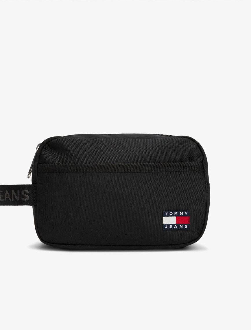 Tommy Jeans Essentials Daily Erkek Siyah Tıraş Çantası Tommy Jeans Essentials Daily Erkek Siyah Tıraş Çantası
