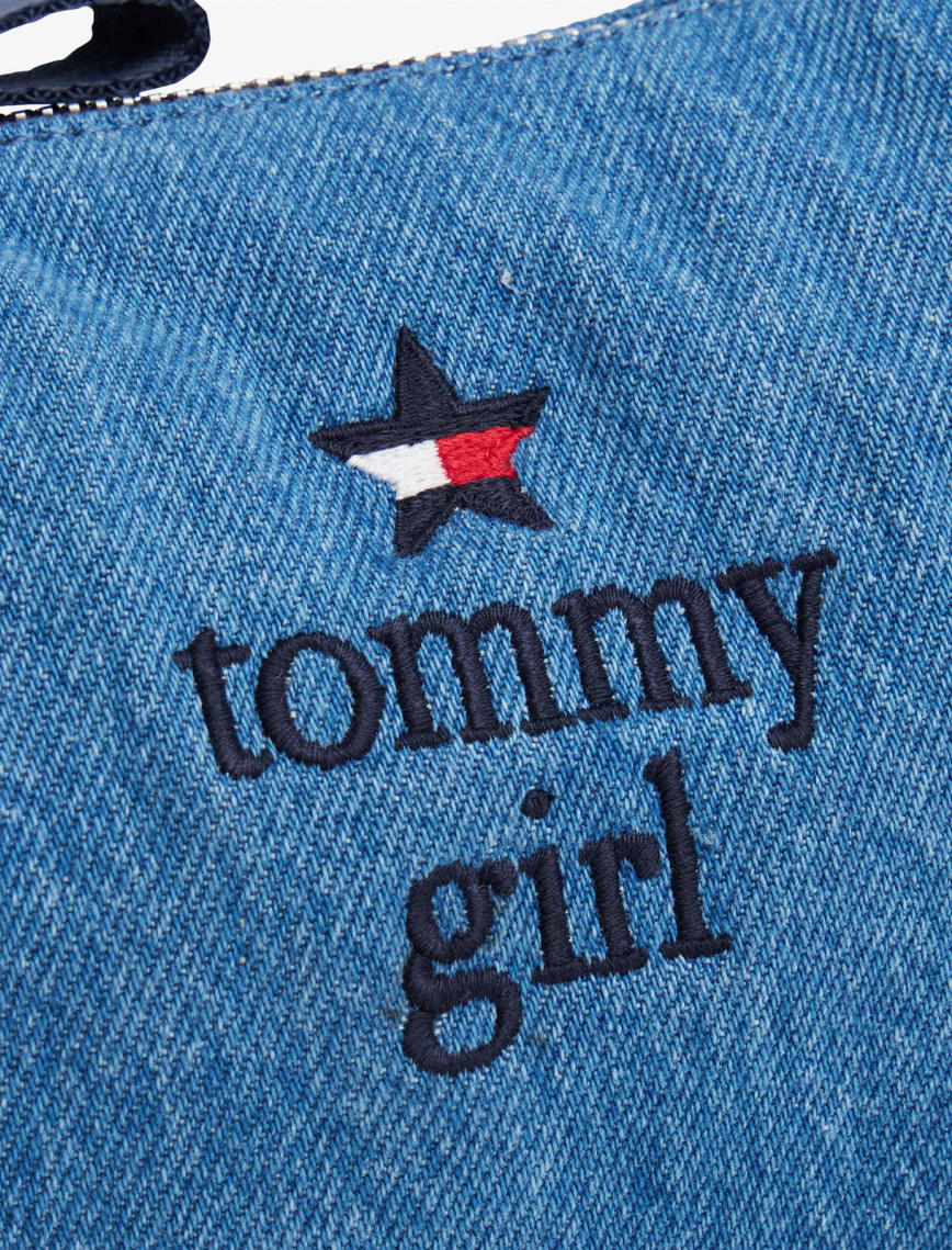 Tommy Hilfiger Thl Iconic Kadın Mavi Omuz Çantası Tommy Hilfiger Thl Iconic Kadın Mavi Omuz Çantası