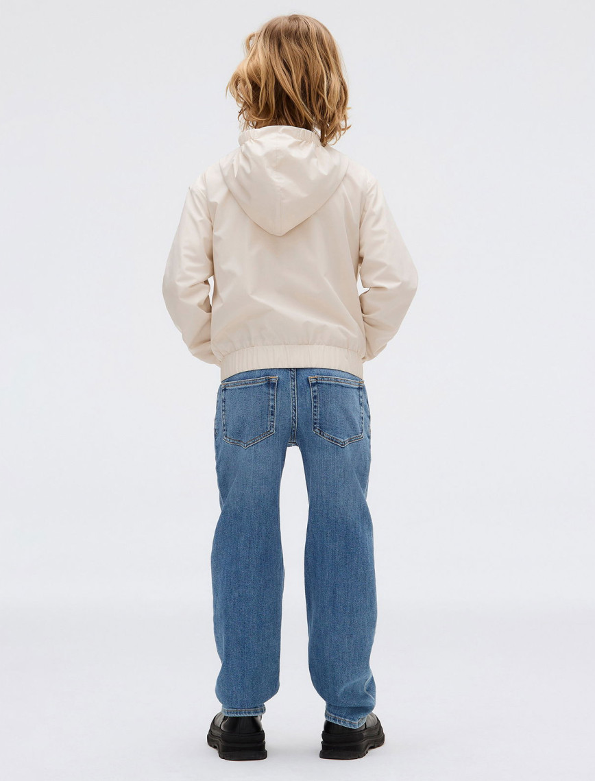 Calvin Klein Monologo Essential Çocuk Krem Rengi Ceket Calvin Klein Monologo Essential Çocuk Krem Rengi Ceket