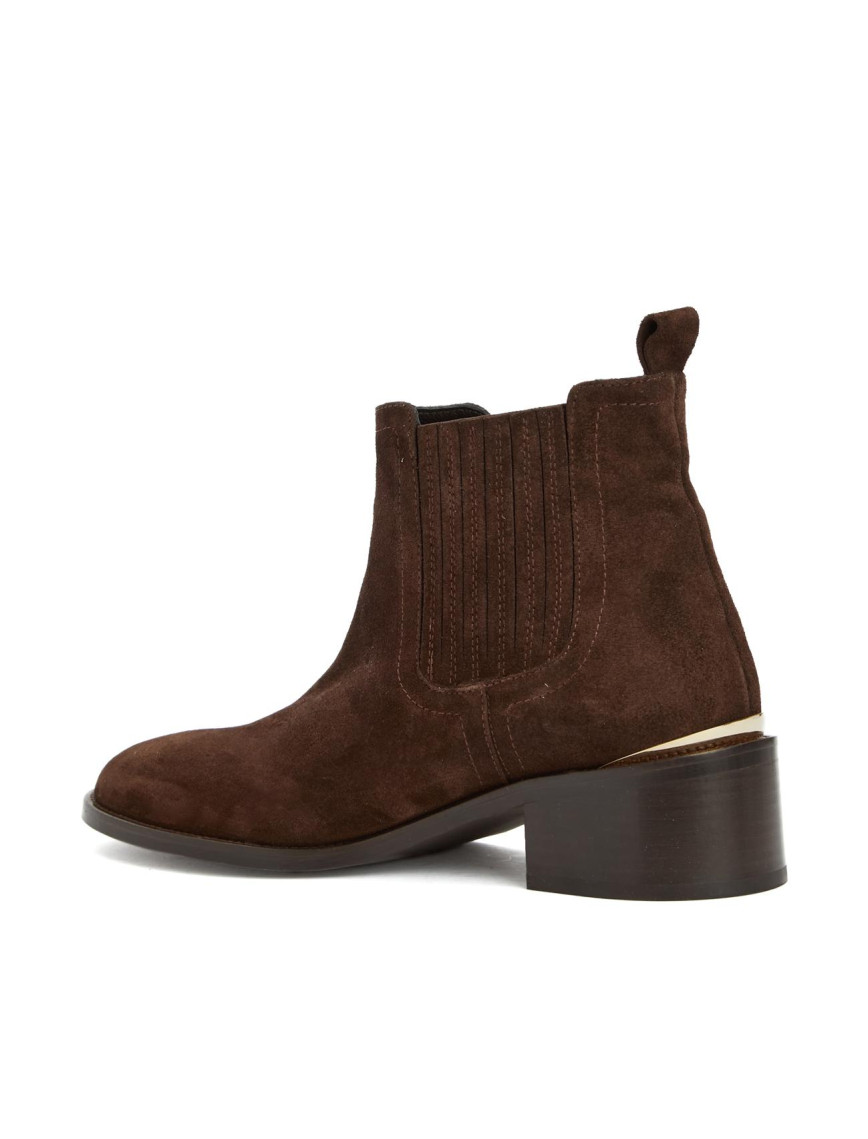 George Hogg Kadın Kahverengi Lastikli Deri Bot George Hogg Kadın Kahverengi Lastikli Deri Bot