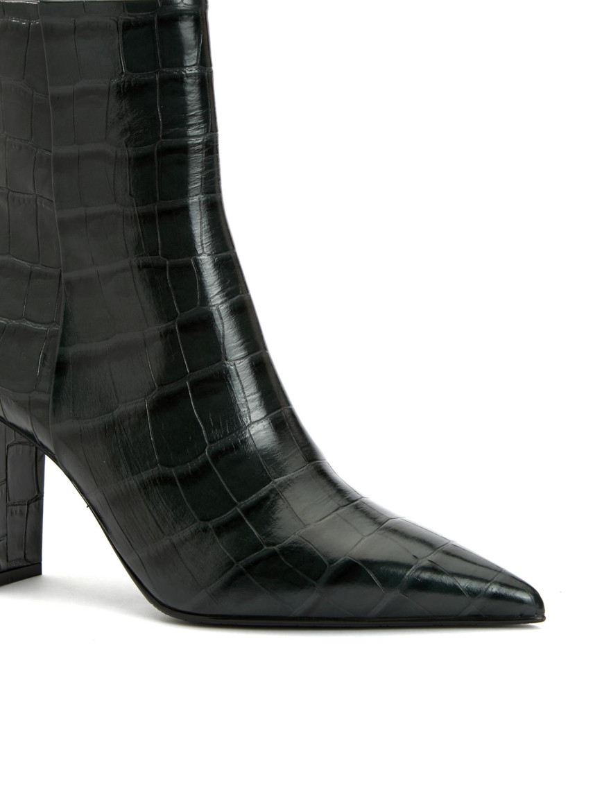 George Hogg Kadın Yeşil Deri Bot George Hogg Kadın Yeşil Deri Bot