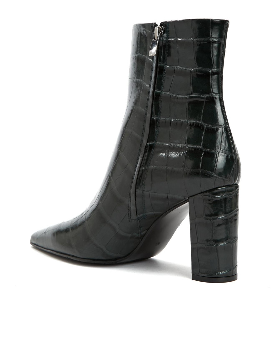 George Hogg Kadın Yeşil Deri Bot George Hogg Kadın Yeşil Deri Bot