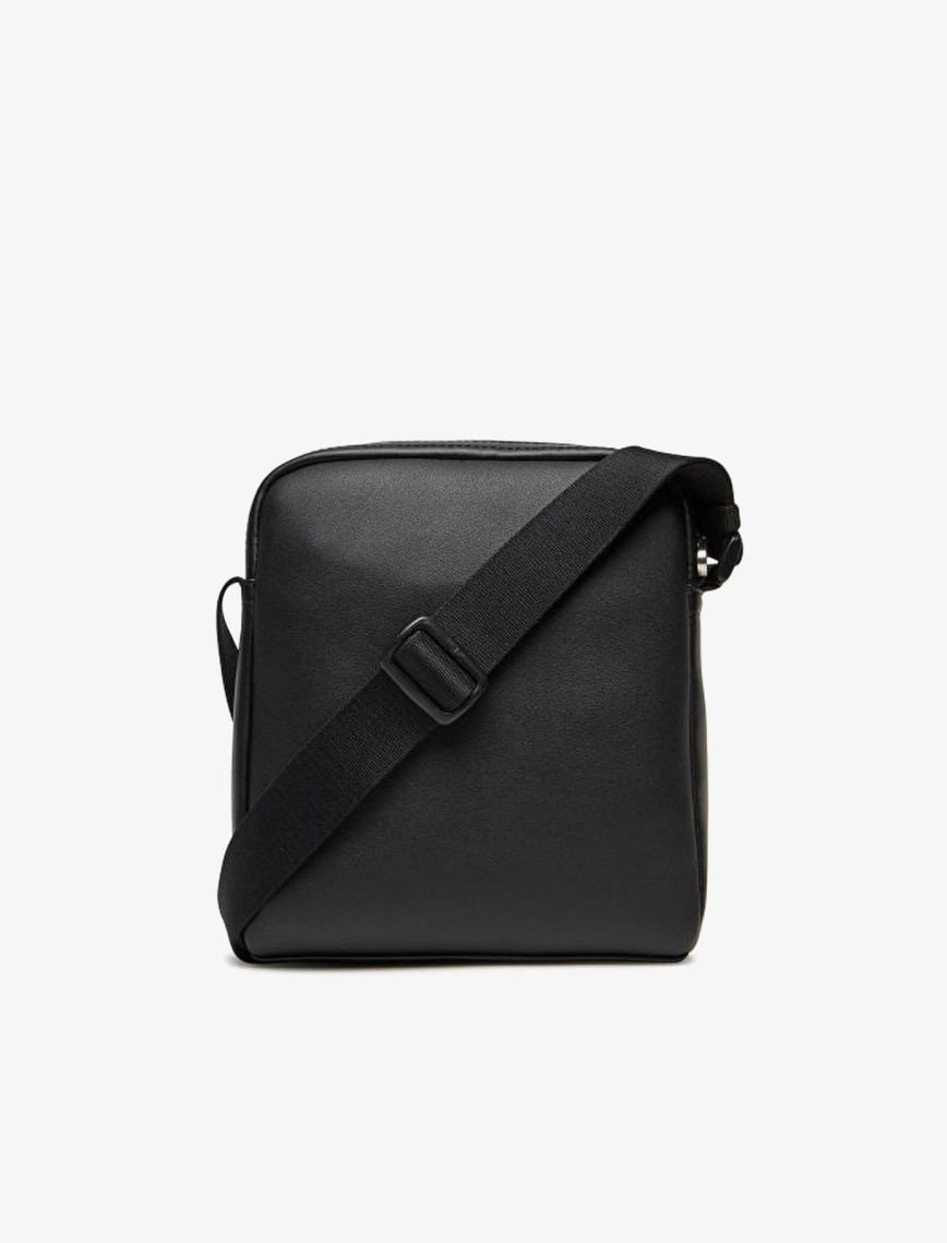 Calvin Klein Mono Logo Reporter Erkek Siyah El Çantası Calvin Klein Mono Logo Reporter Erkek Siyah El Çantası