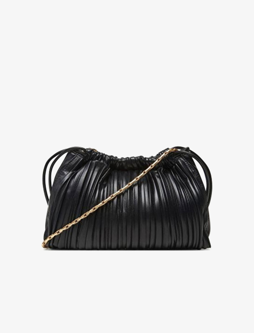 Calvin Klein Plisse Drawstring Kadın Siyah El Çantası Calvin Klein Plisse Drawstring Kadın Siyah El Çantası