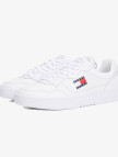 Tommy Hilfiger Jeans Cupsole Leather Erkek Beyaz Spor Ayakkabı Tommy Hilfiger Jeans Cupsole Leather Erkek Beyaz Spor Ayakkabı