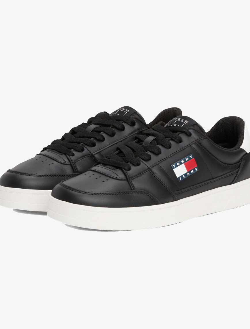 Tommy Hilfiger The Greenwich New Ess Erkek Siyah Sneaker Tommy Hilfiger The Greenwich New Ess Erkek Siyah Sneaker