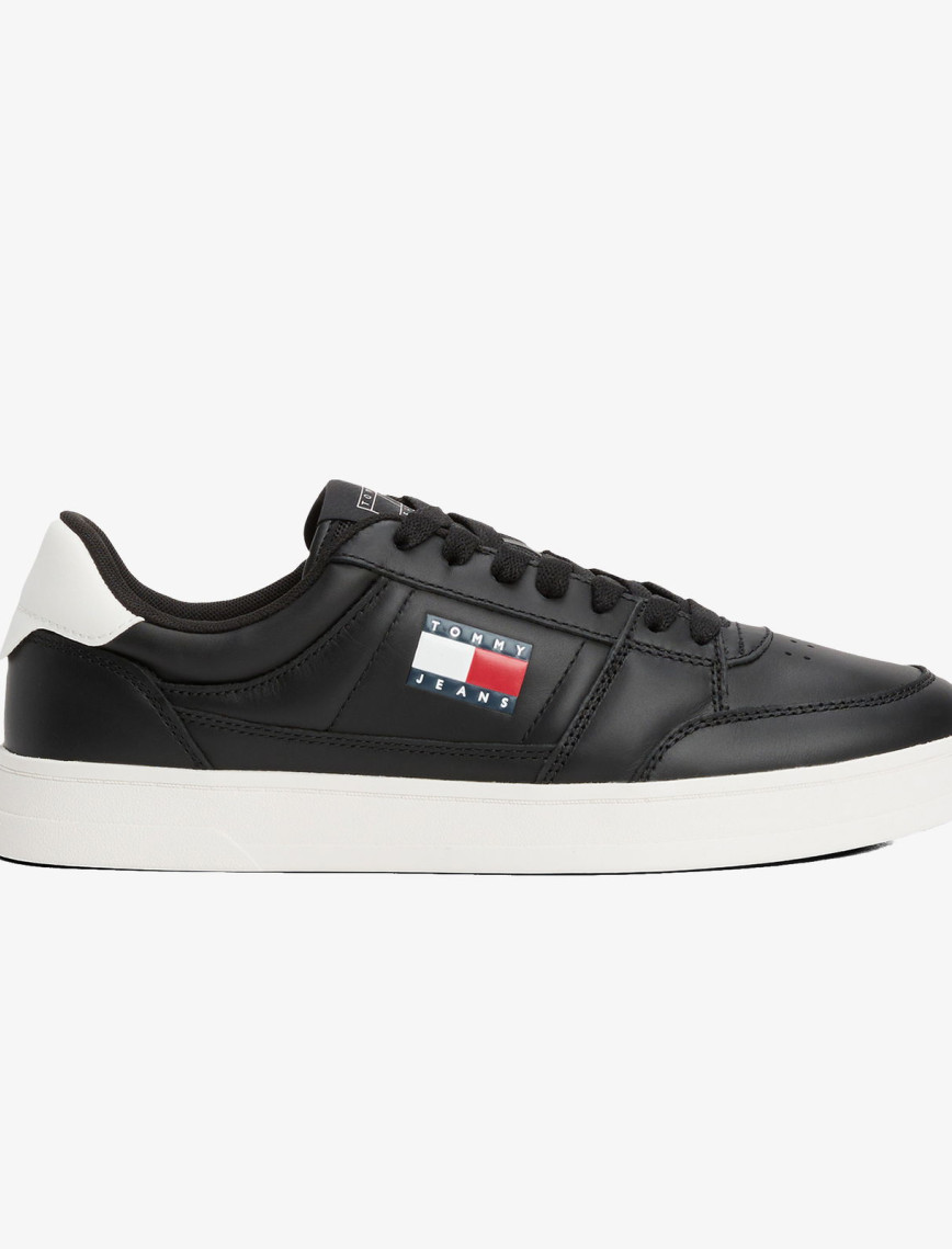 Tommy Hilfiger The Greenwich New Ess Erkek Siyah Sneaker Tommy Hilfiger The Greenwich New Ess Erkek Siyah Sneaker