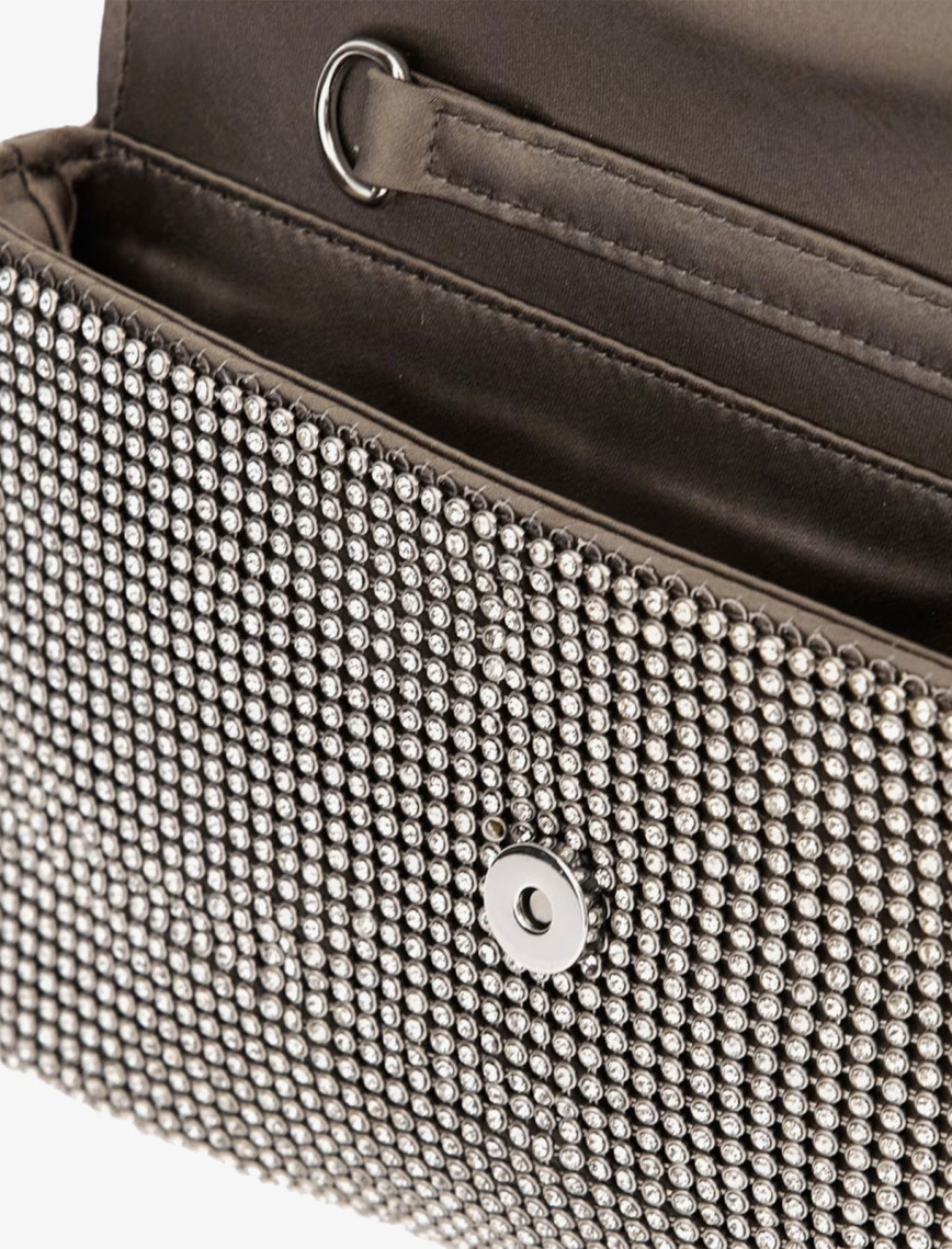 Guess Twiller Clutch Kadın Gri El Çantası Guess Twiller Clutch Kadın Gri El Çantası