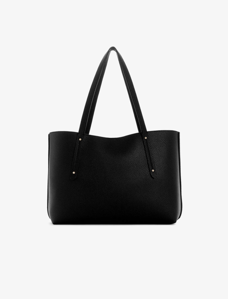 Guess Brenton Kadın Siyah El Çantası Guess Brenton Kadın Siyah El Çantası