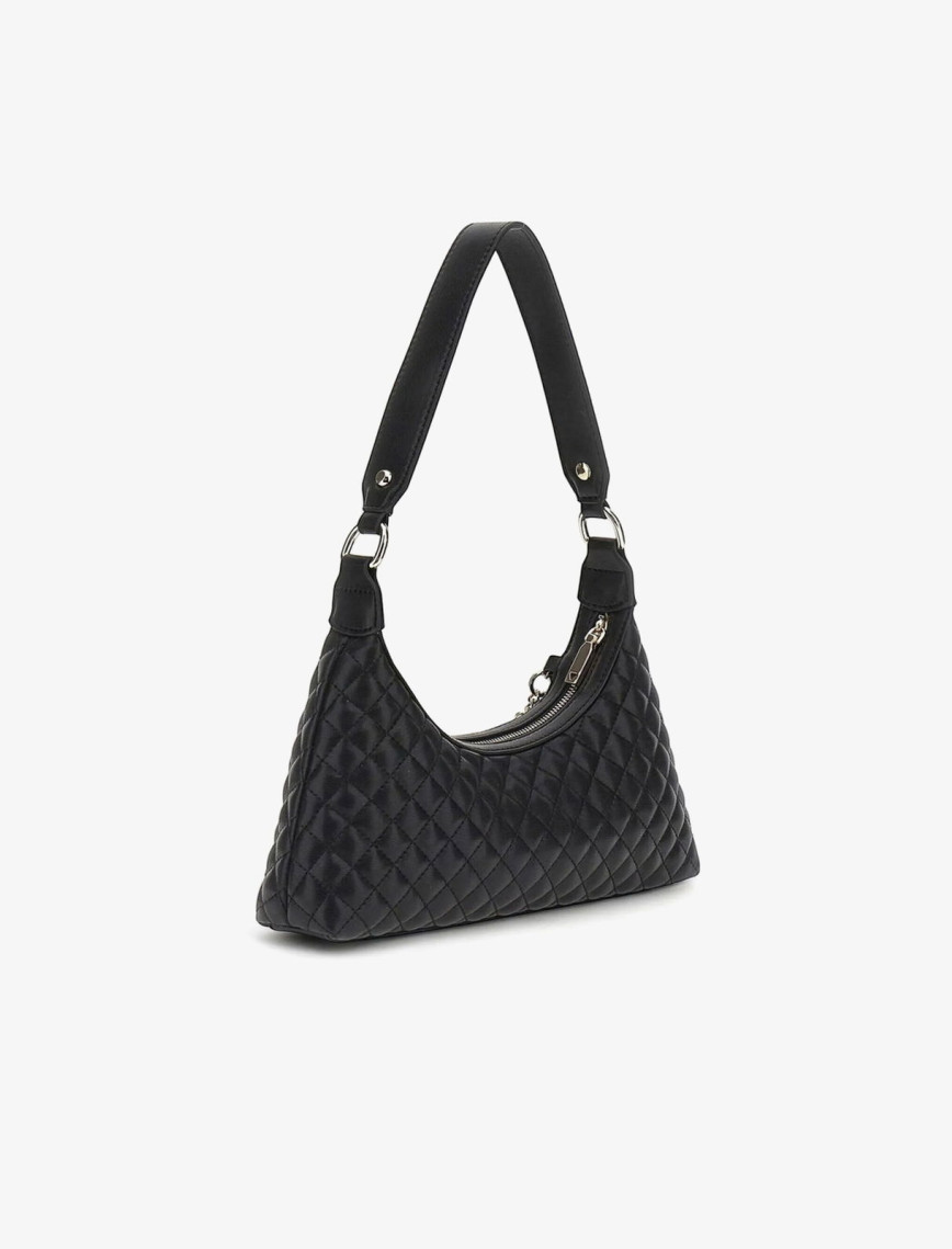 Guess Ever Flap Kadın Siyah El Çantası Guess Ever Flap Kadın Siyah El Çantası