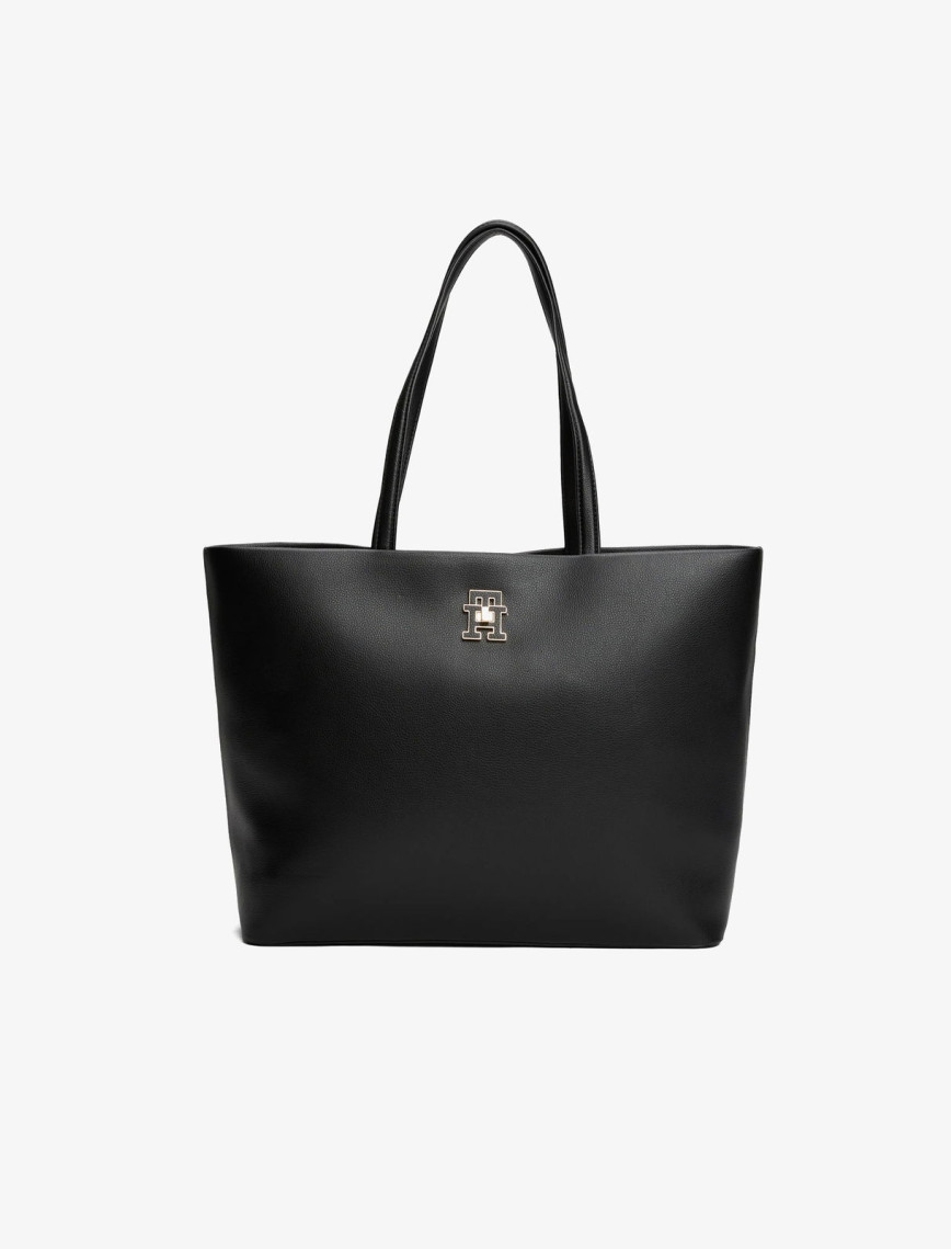 Tommy Hilfiger Modern Kadın Siyah Tote Çanta Tommy Hilfiger Modern Kadın Siyah Tote Çanta