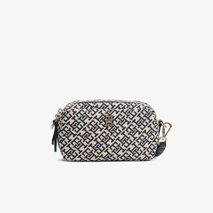 Tommy Hilfiger Jacquard Kadın Mavi Çapraz Çanta Tommy Hilfiger Jacquard Kadın Mavi Çapraz Çanta