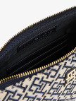 Tommy Hilfiger Jacquard Pouch Kadın Mavi Omuz Çantası Tommy Hilfiger Jacquard Pouch Kadın Mavi Omuz Çantası