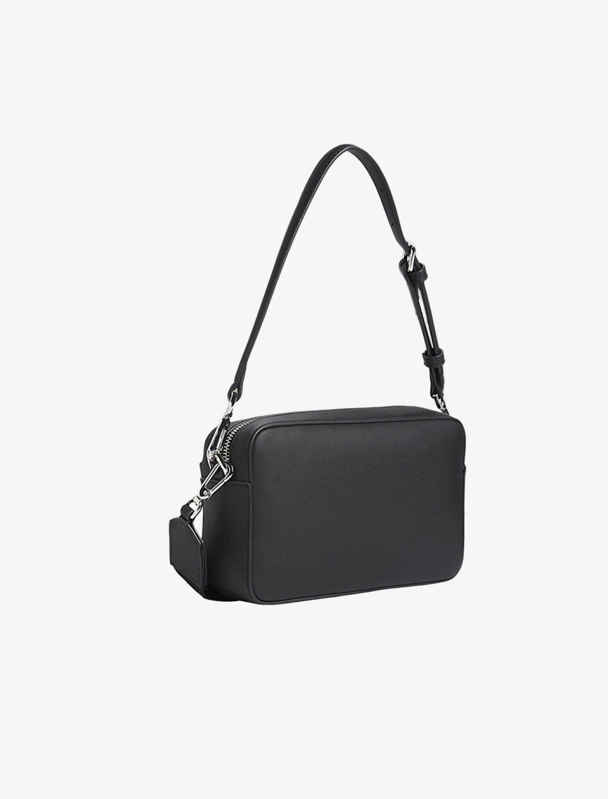 Calvin Klein Must Double Straps Camera Kadın Siyah El Çantası Calvin Klein Must Double Straps Camera Kadın Siyah El Çantası