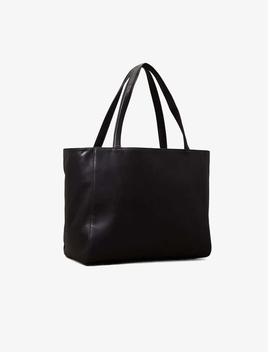 Calvin Klein Lock Medium Shopper Kadın Siyah Çanta Calvin Klein Lock Medium Shopper Kadın Siyah Çanta