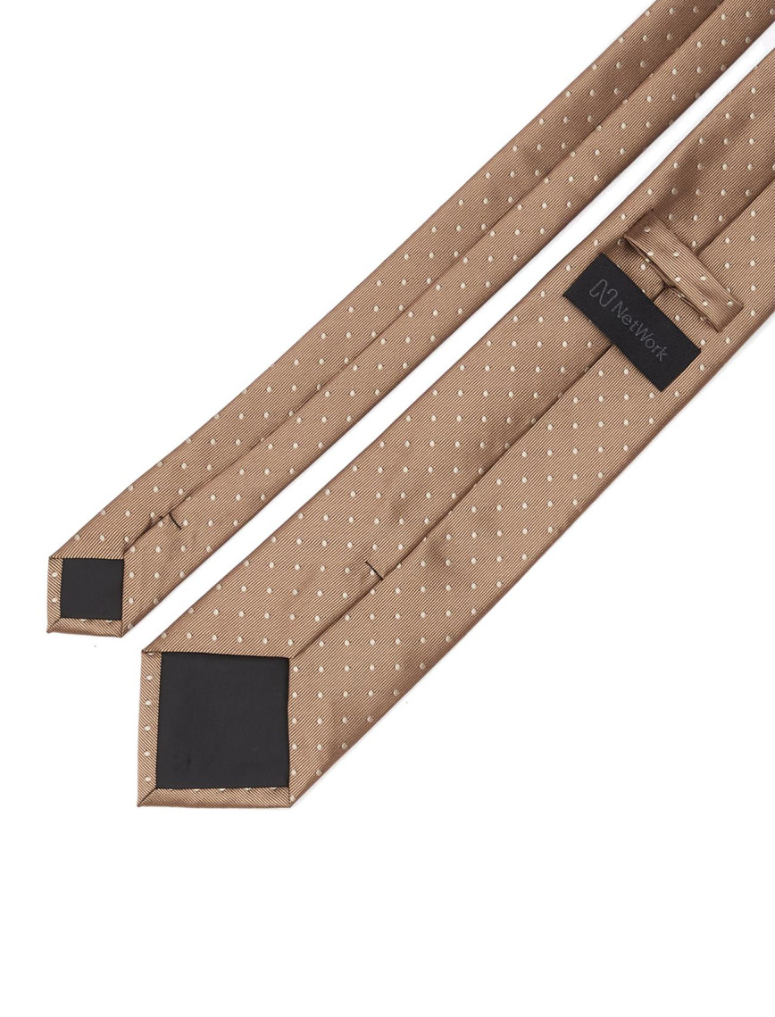 Network Erkek Kahverengi Desenli Kravat Network Erkek Kahverengi Desenli Kravat