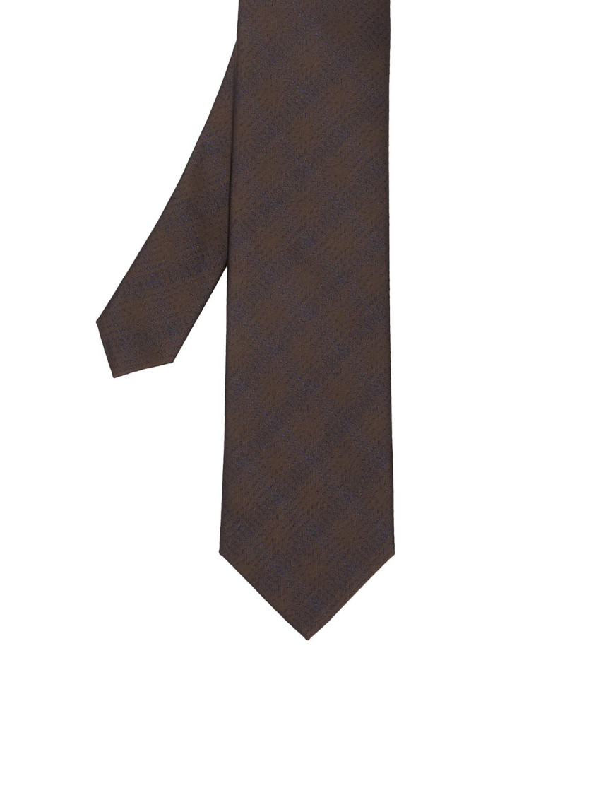 Network Erkek Kahverengi Desenli Kravat Network Erkek Kahverengi Desenli Kravat