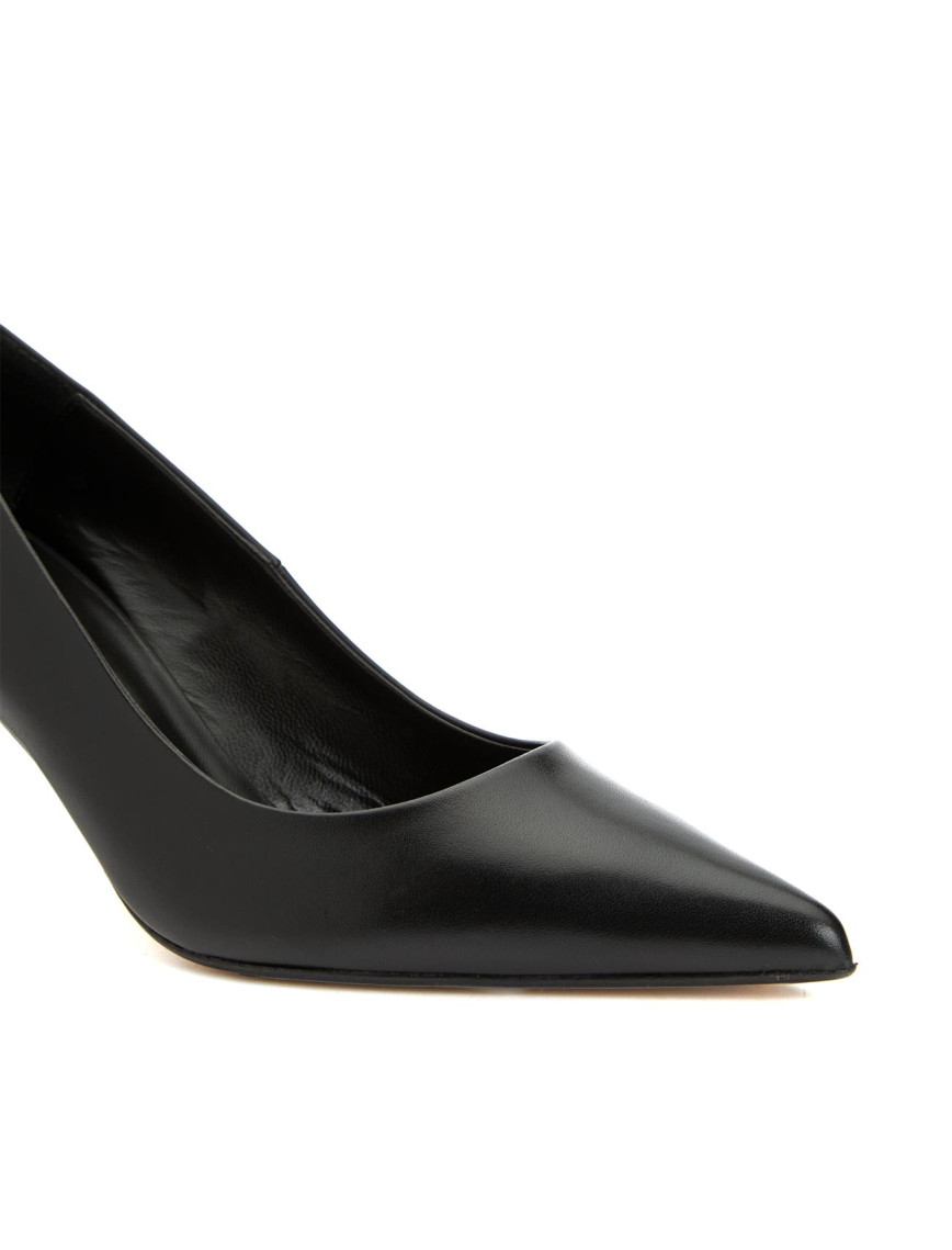 Network Kadın Siyah Deri Ayakkabı Network Kadın Siyah Deri Ayakkabı