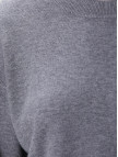 Network Kadın Açık Gri Melanj Yün Karışımlı Oversize Triko Kazak Network Kadın Açık Gri Melanj Yün Karışımlı Oversize Triko Kazak