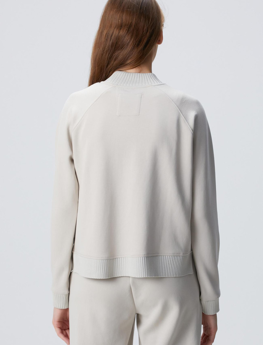 Network Kadın Taş Modal Karışımlı Sweatshirt Network Kadın Taş Modal Karışımlı Sweatshirt