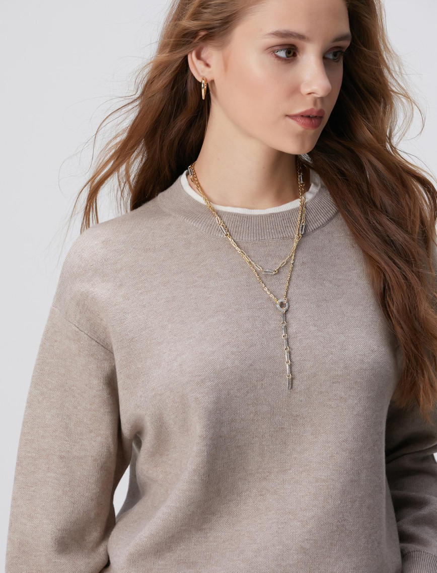 Network Kadın Gold Altın Rengi Kolye Network Kadın Gold Altın Rengi Kolye