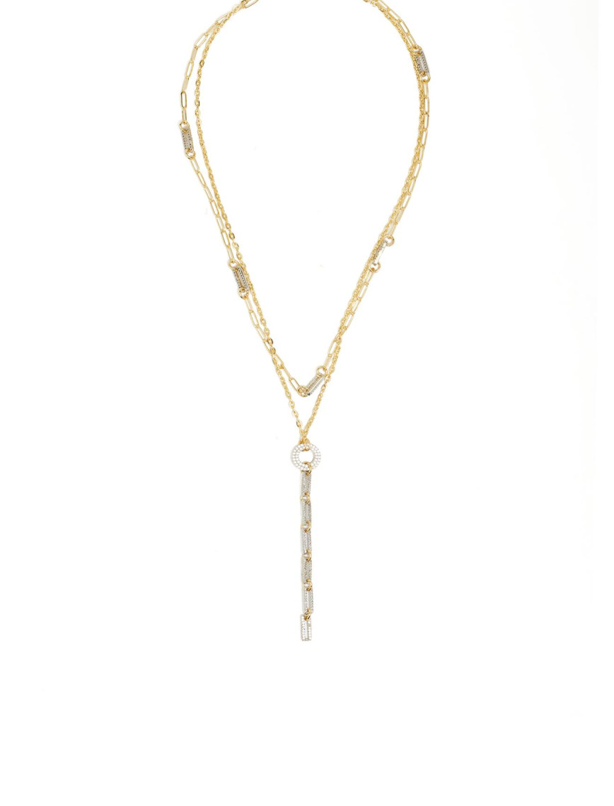 Network Kadın Gold Altın Rengi Kolye Network Kadın Gold Altın Rengi Kolye