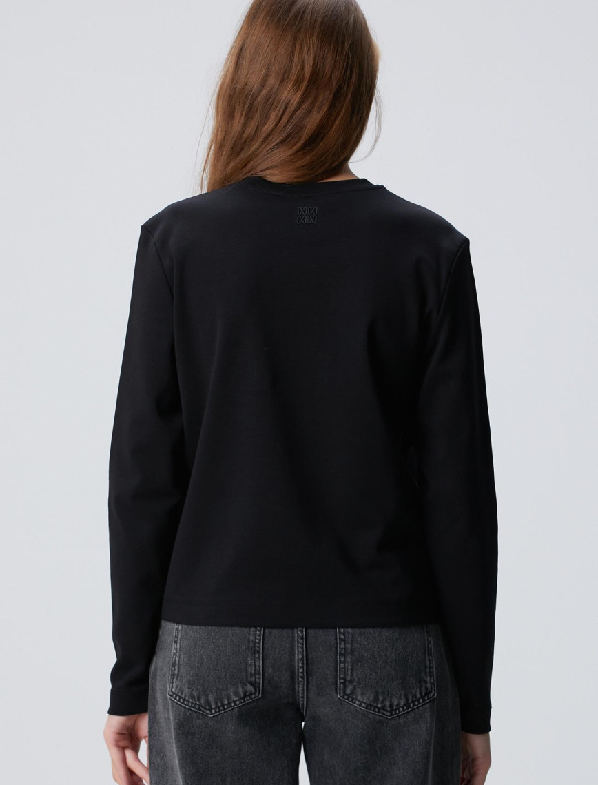 Network Kadın Siyah Basic Sweatshirt Network Kadın Siyah Basic Sweatshirt