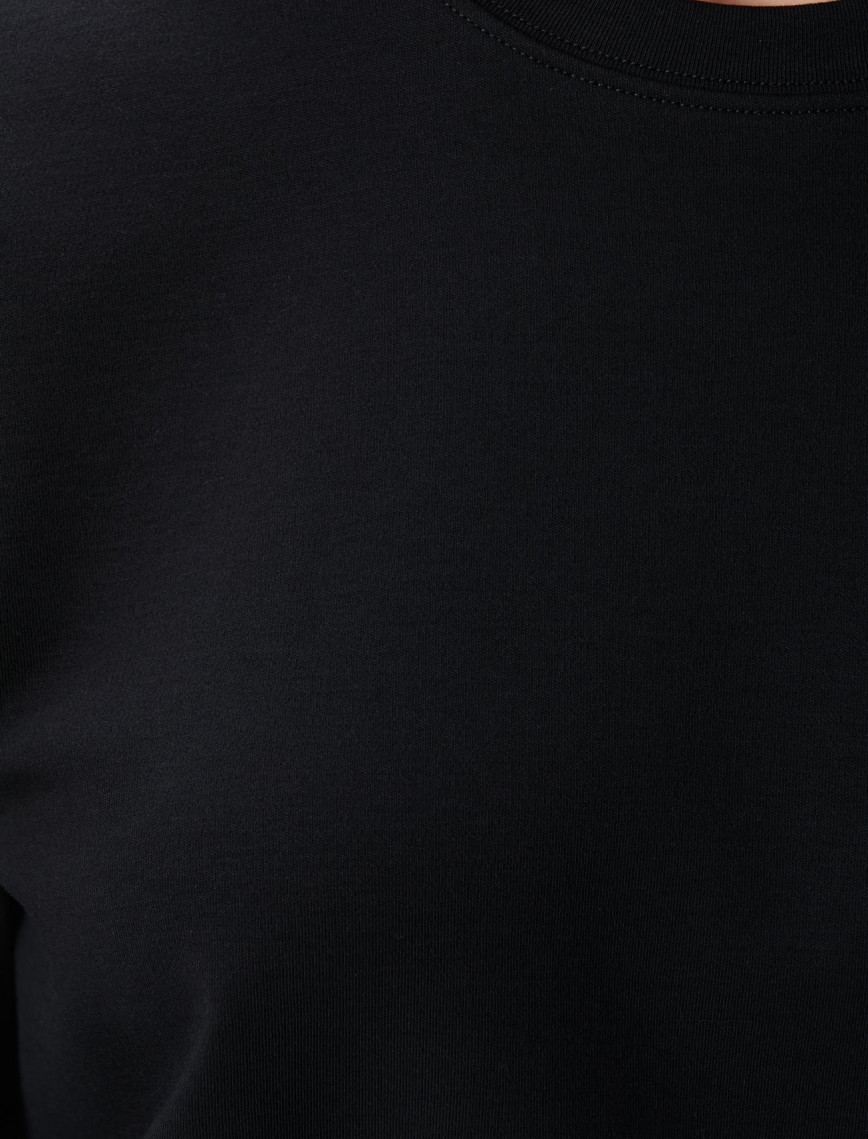 Network Kadın Siyah Basic Sweatshirt Network Kadın Siyah Basic Sweatshirt