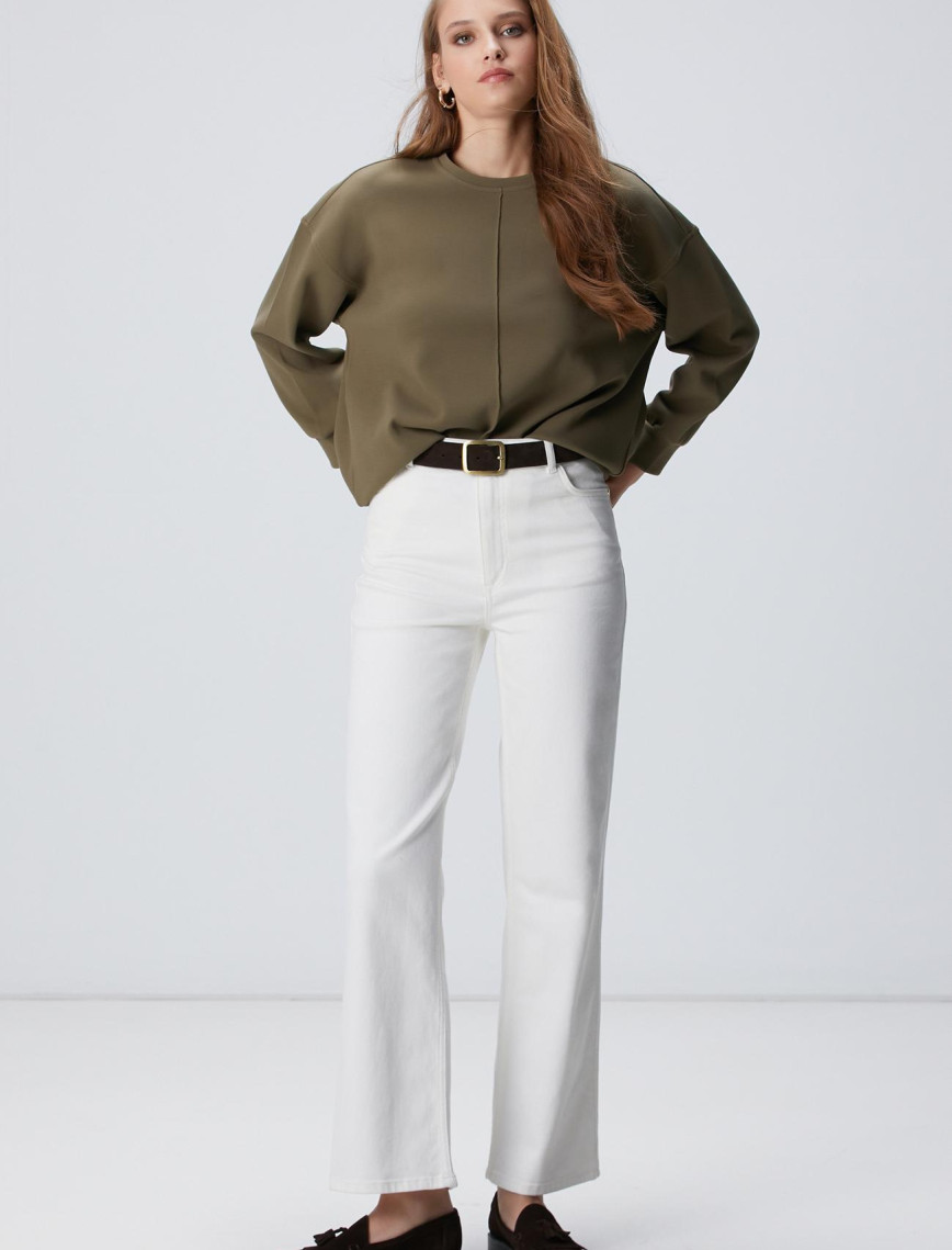 Network Kadın Haki Sweatshirt Network Kadın Haki Sweatshirt