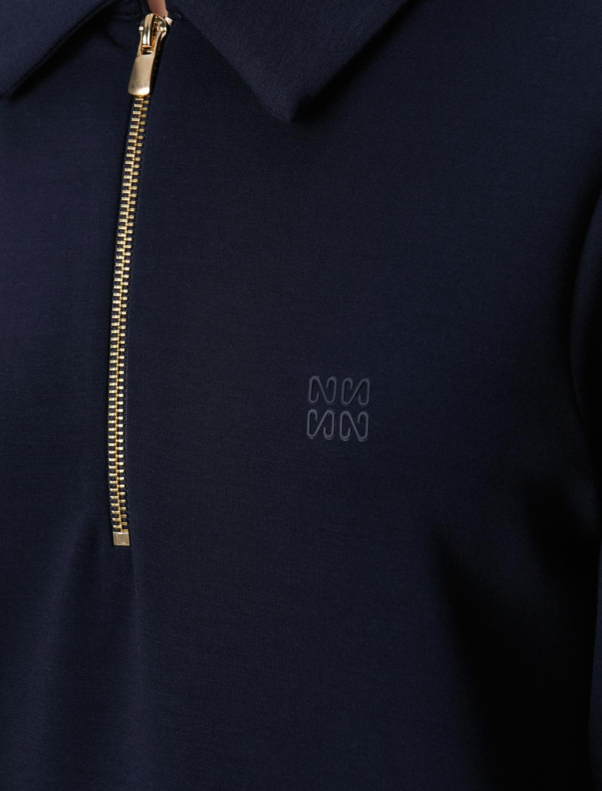 Network Kadın Lacivert Polo Örme Elbise Network Kadın Lacivert Polo Örme Elbise