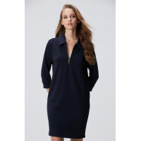 Network Kadın Lacivert Polo Örme Elbise Network Kadın Lacivert Polo Örme Elbise