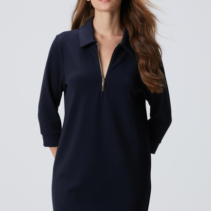 Network Kadın Lacivert Polo Örme Elbise Network Kadın Lacivert Polo Örme Elbise