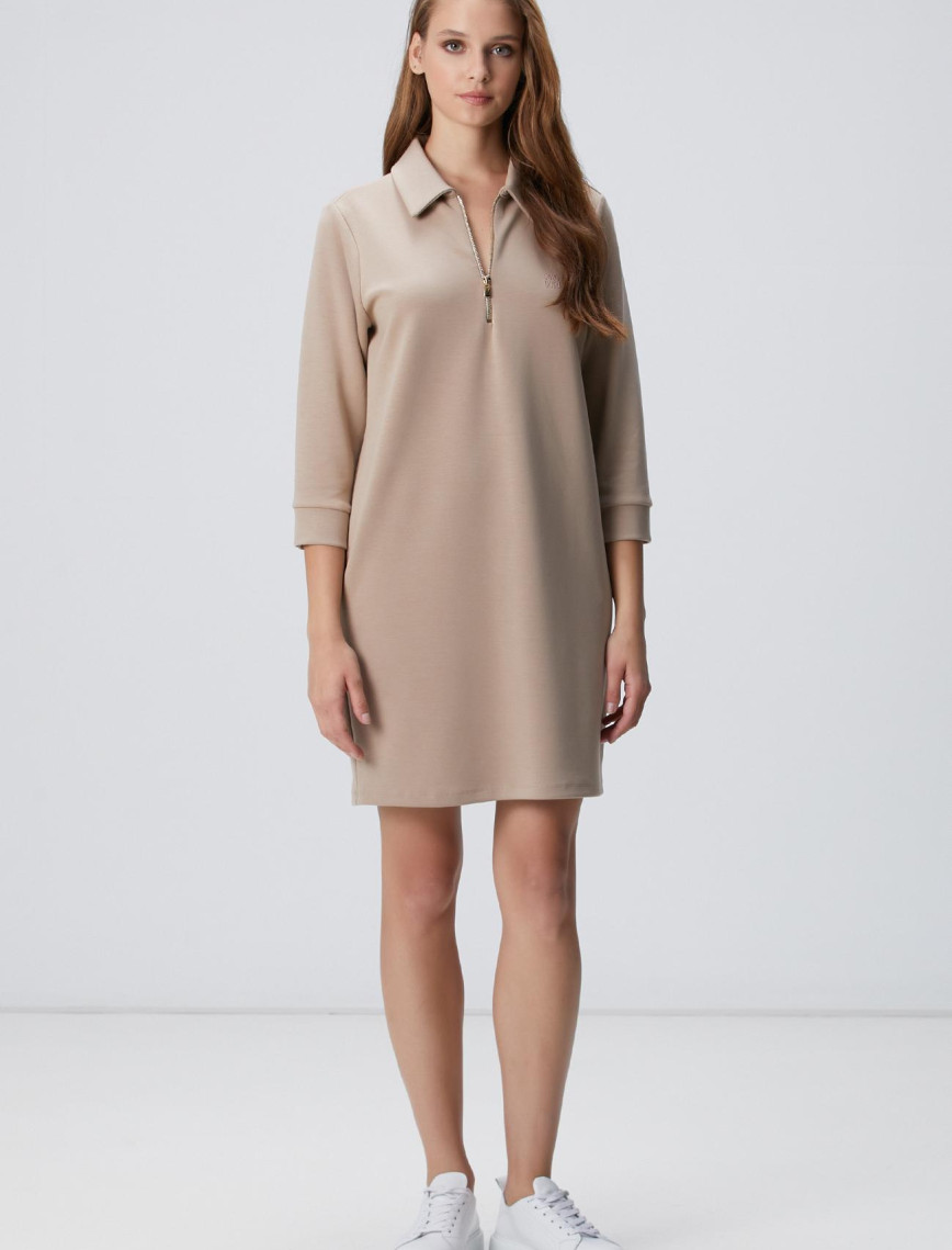 Network Kadın Vizon Polo Örme Elbise Network Kadın Vizon Polo Örme Elbise