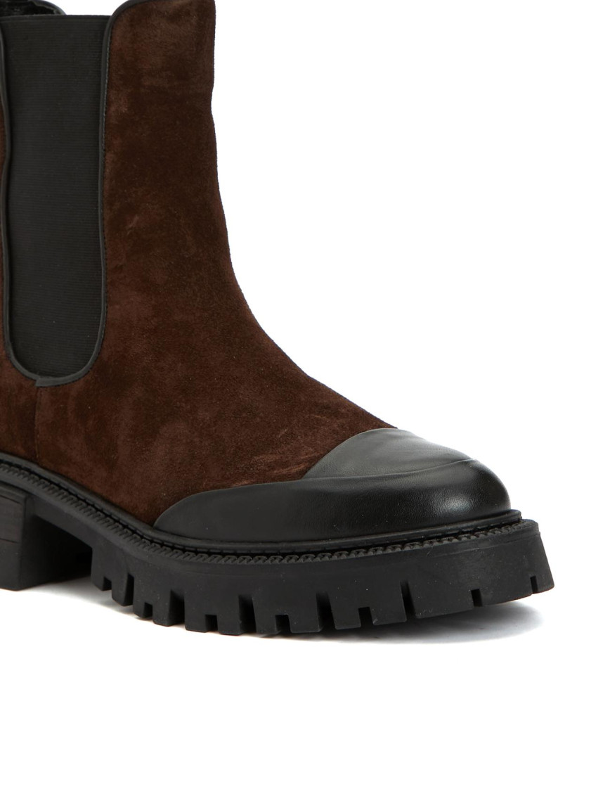 Network Kadın Kahverengi Süet Deri Bot Network Kadın Kahverengi Süet Deri Bot