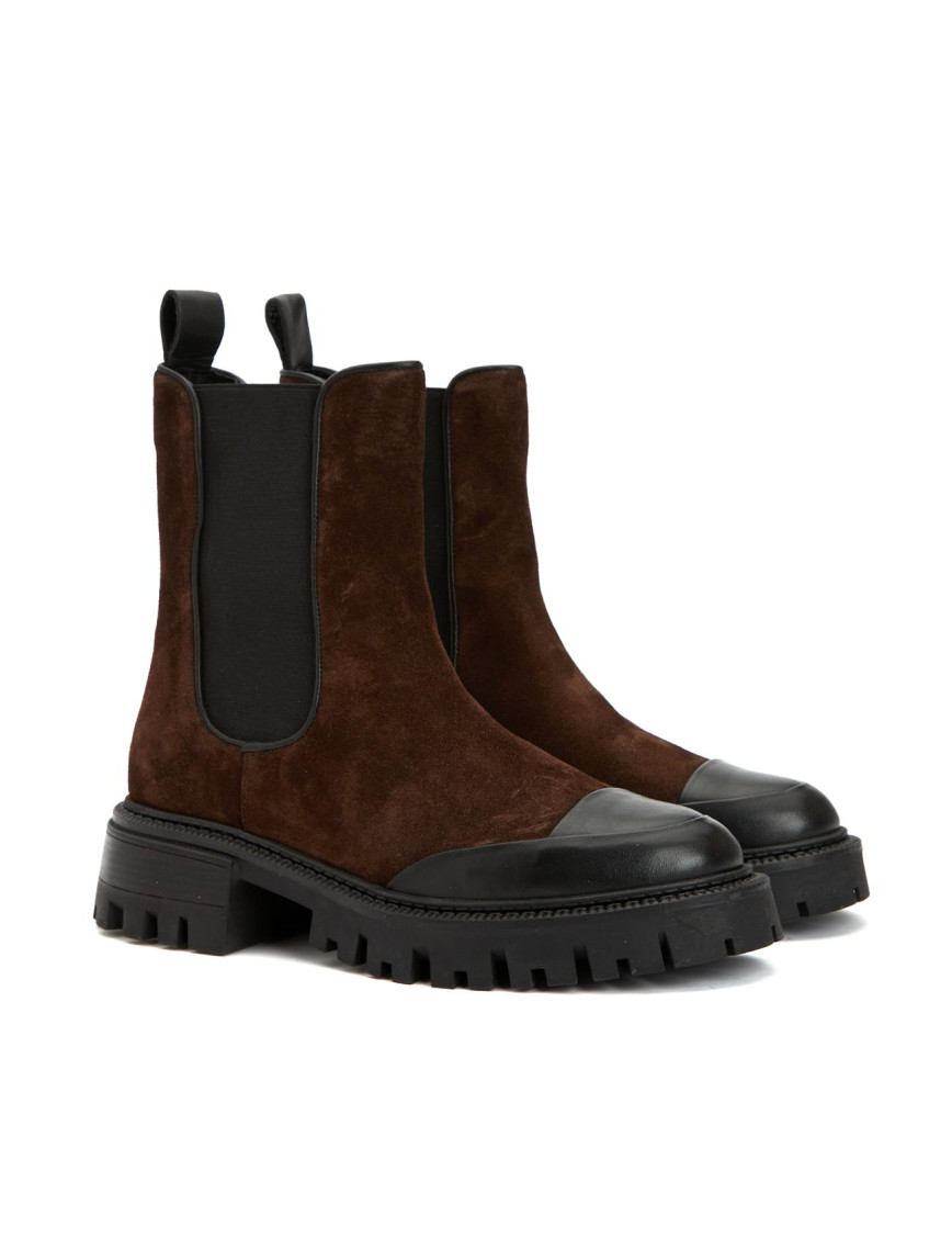 Network Kadın Kahverengi Süet Deri Bot Network Kadın Kahverengi Süet Deri Bot