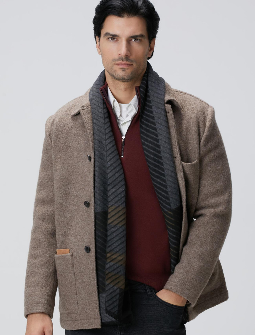 Network Erkek Renkli Atkı Network Erkek Renkli Atkı