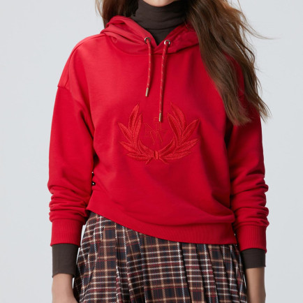 Network Kadın Kırmızı Nakış Detaylı Sweatshirt Network Kadın Kırmızı Nakış Detaylı Sweatshirt