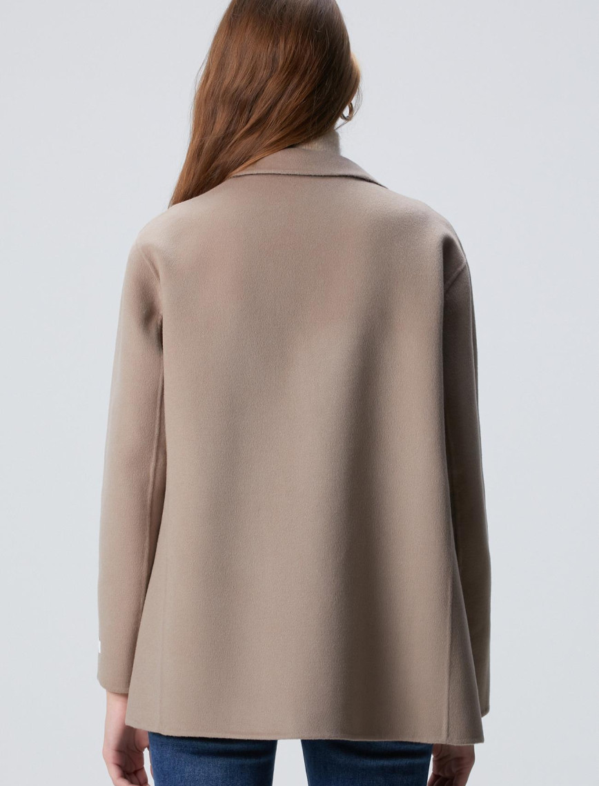 Network Kadın Limited Vizon Yün Karışımlı Ceket Network Kadın Limited Vizon Yün Karışımlı Ceket