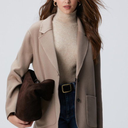 Network Kadın Limited Vizon Yün Karışımlı Ceket Network Kadın Limited Vizon Yün Karışımlı Ceket