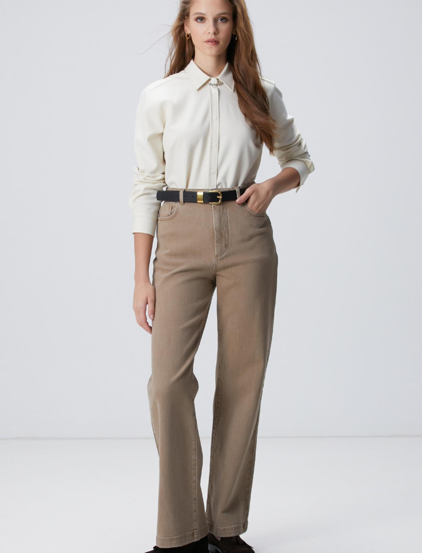 Network Kadın Kırık Beyaz Dış Gömlek Network Kadın Kırık Beyaz Dış Gömlek