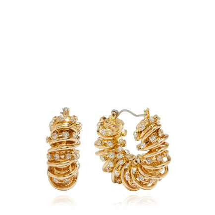 Network Kadın Gold Altın Rengi Küpe Network Kadın Gold Altın Rengi Küpe