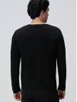 Network Erkek N-Tech Siyah Basic Triko Kazak Network Erkek N-Tech Siyah Basic Triko Kazak