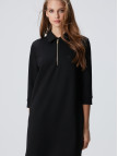 Network Kadın Siyah Polo Örme Elbise Network Kadın Siyah Polo Örme Elbise