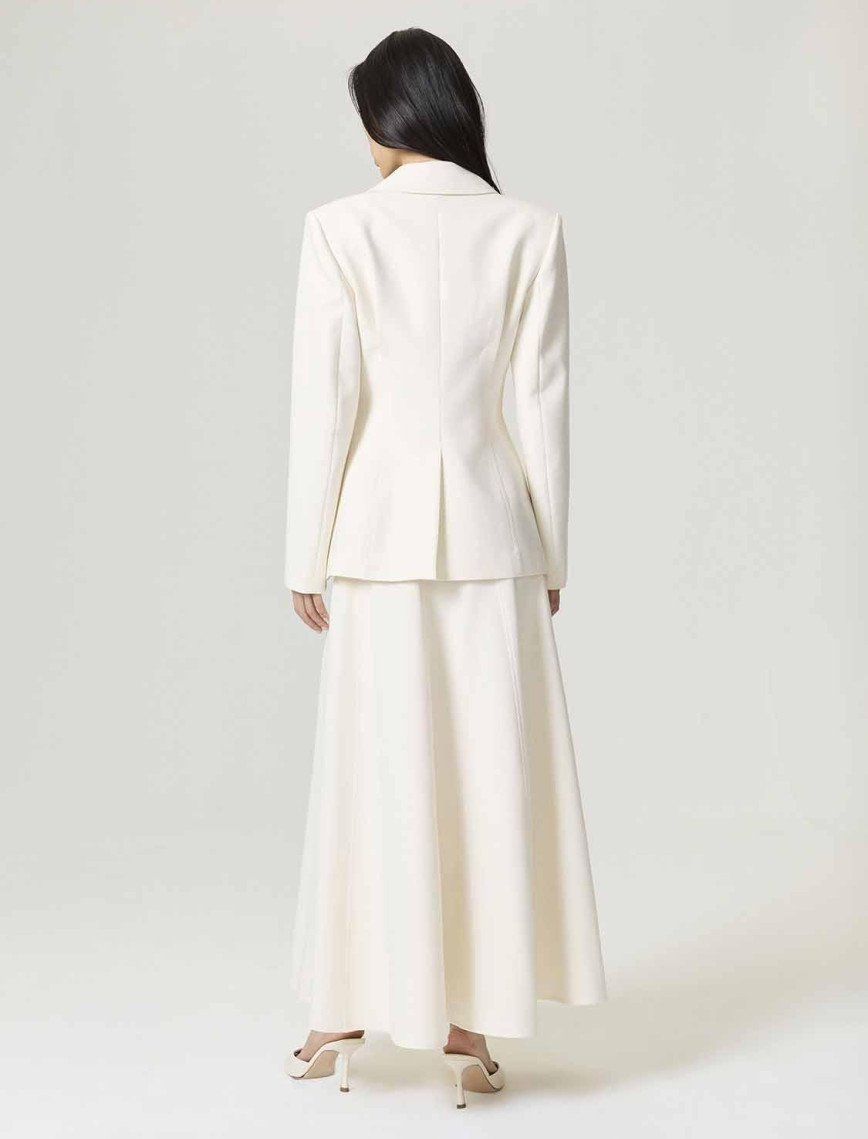 Gold Aksesuarlı Vatkalı Ceket Gold Aksesuarlı Vatkalı Ceket