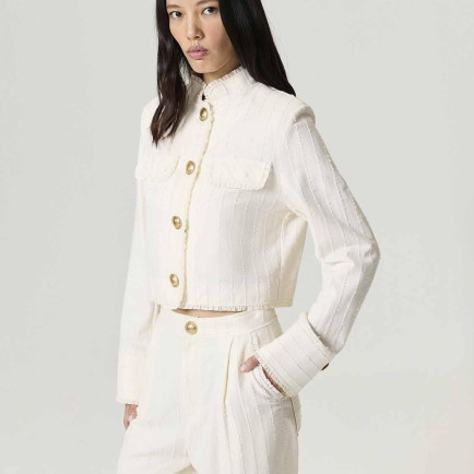 Gold Aksesuarlı Ceket