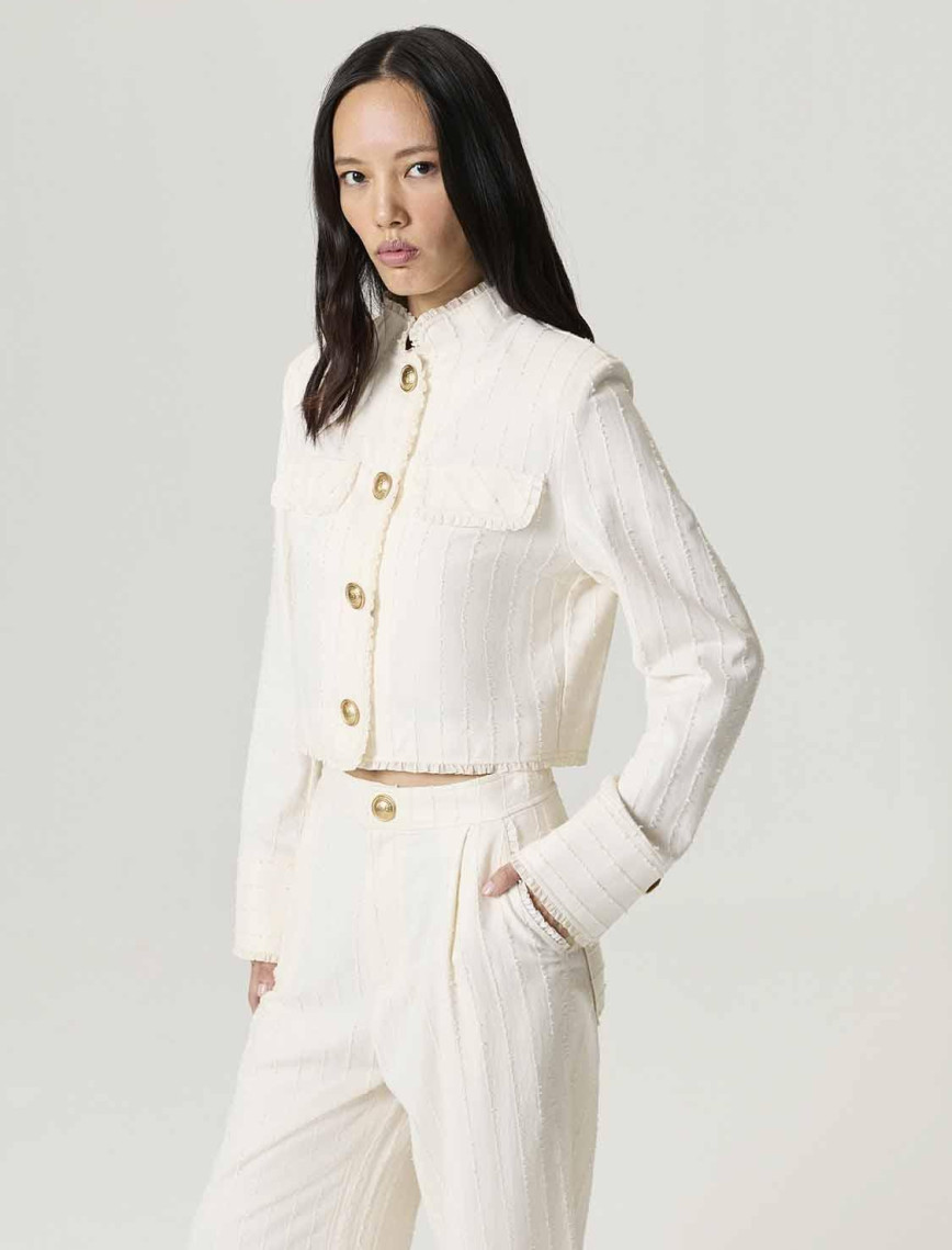 Gold Aksesuarlı Ceket Gold Aksesuarlı Ceket