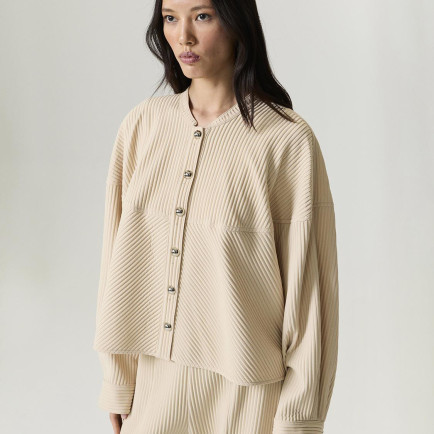 Fitil Detaylı Ceket