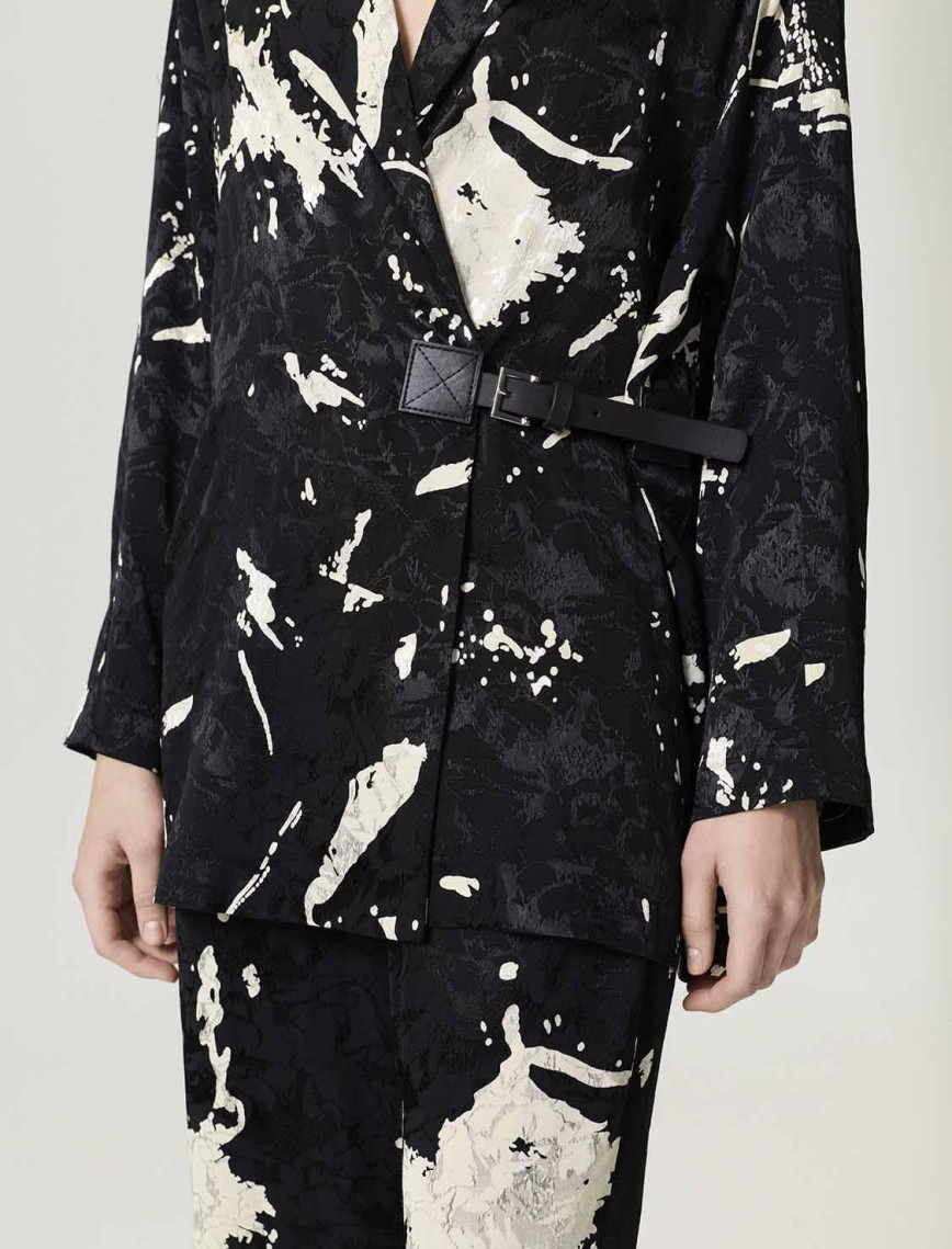 Kemer Detaylı Ceket Kemer Detaylı Ceket