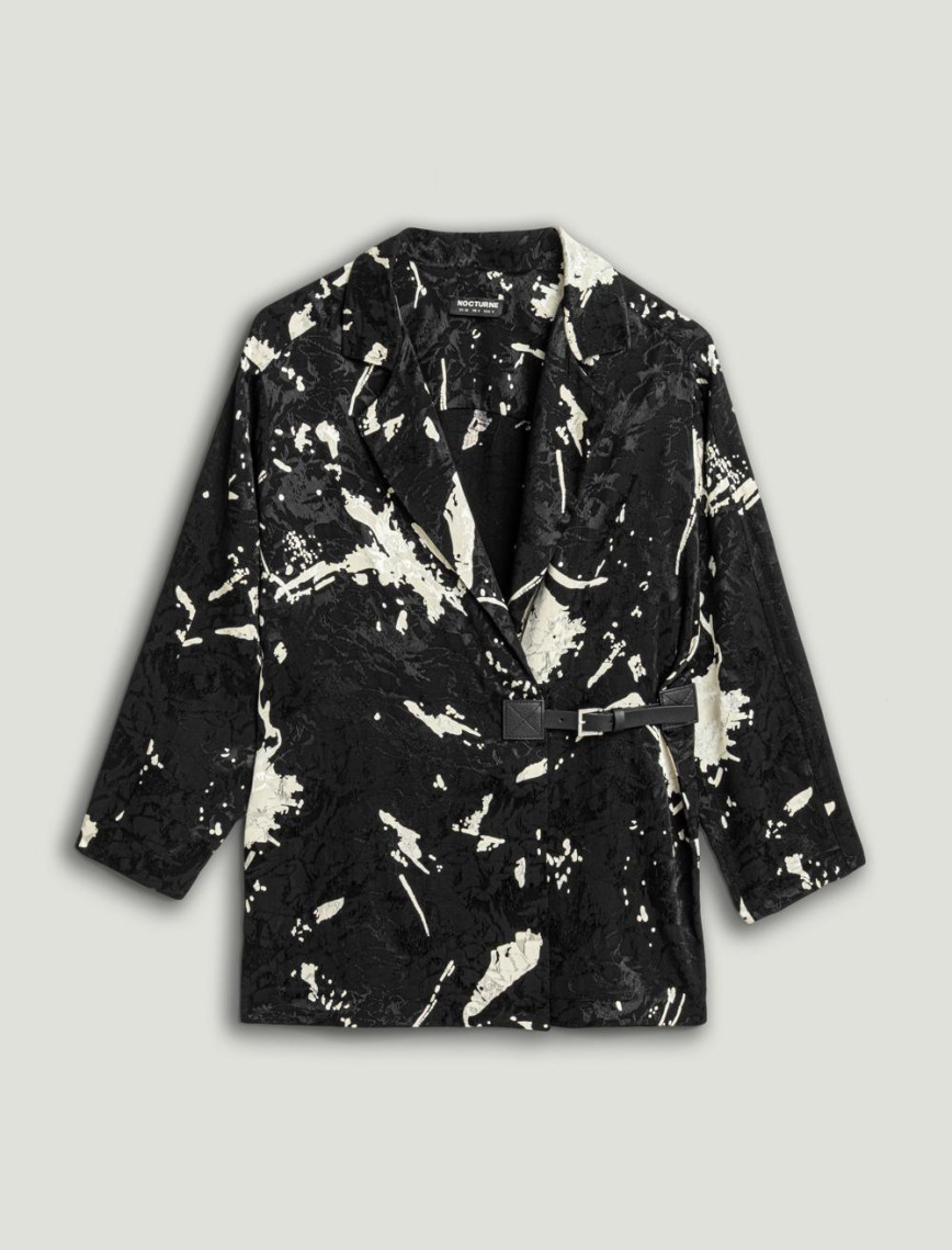 Kemer Detaylı Ceket Kemer Detaylı Ceket