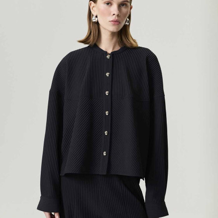 Fitil Detaylı Ceket